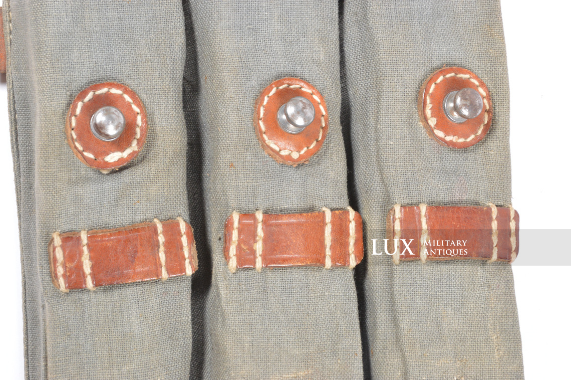 Rare late-war MP38u40 pouch in very thin material, « fkx 1943 » - photo 24