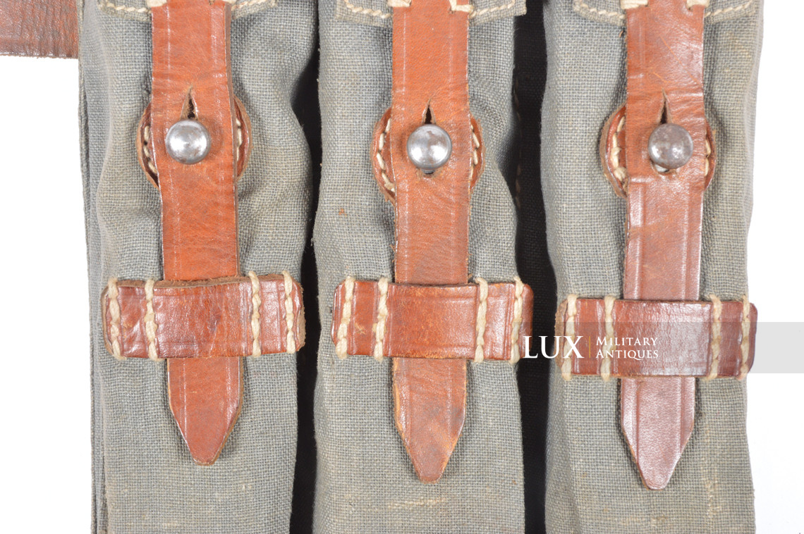 Rare late-war MP38u40 pouch in very thin material, « fkx 1943 » - photo 9