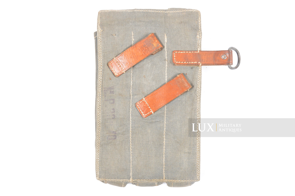 Rare late-war MP38u40 pouch in very thin material, « fkx 1943 » - photo 11