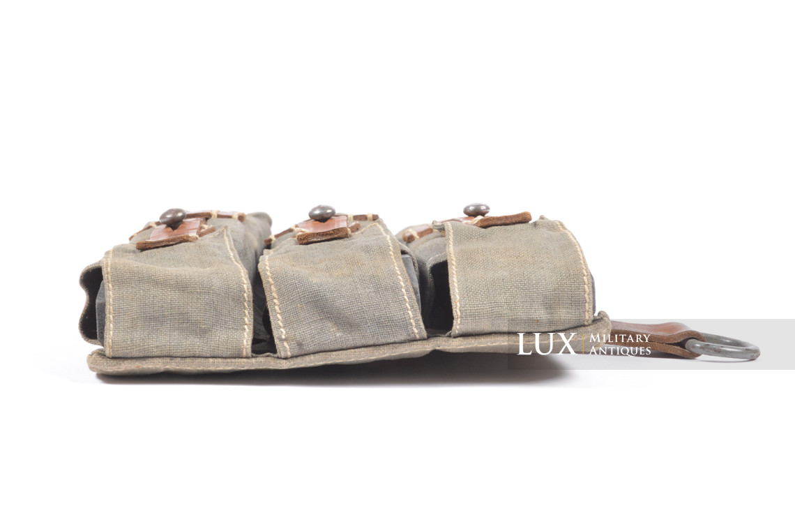Rare late-war MP38u40 pouch in very thin material, « fkx 1943 » - photo 20