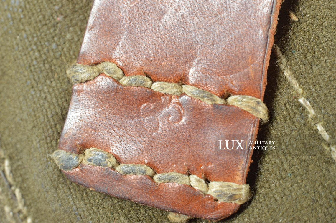 Extremely rare late-war bicolor MP38u40 magazine pouch, « dkk43 » - photo 15