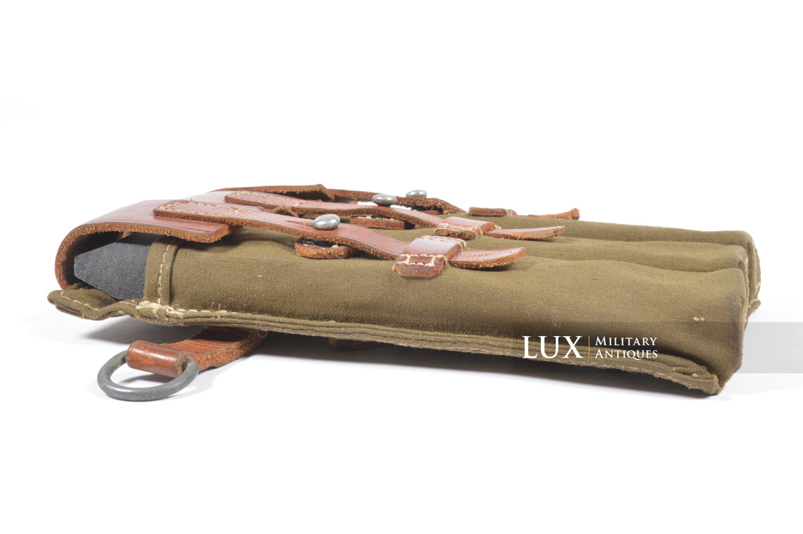 Extremely rare late-war bicolor MP38u40 magazine pouch, « dkk43 » - photo 18
