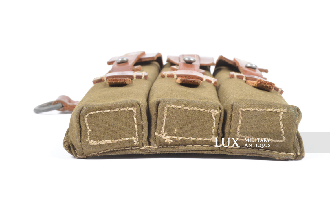 Extremely rare late-war bicolor MP38u40 magazine pouch, « dkk43 » - photo 19