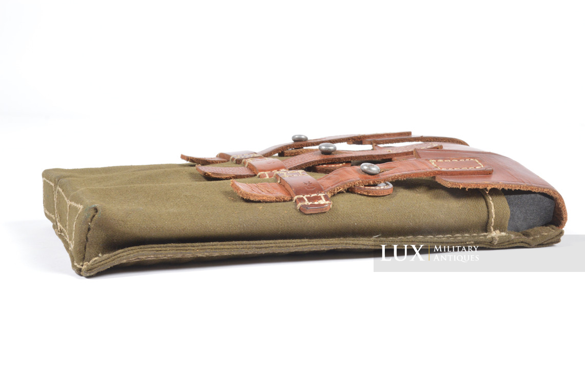 Extremely rare late-war bicolor MP38u40 magazine pouch, « dkk43 » - photo 20