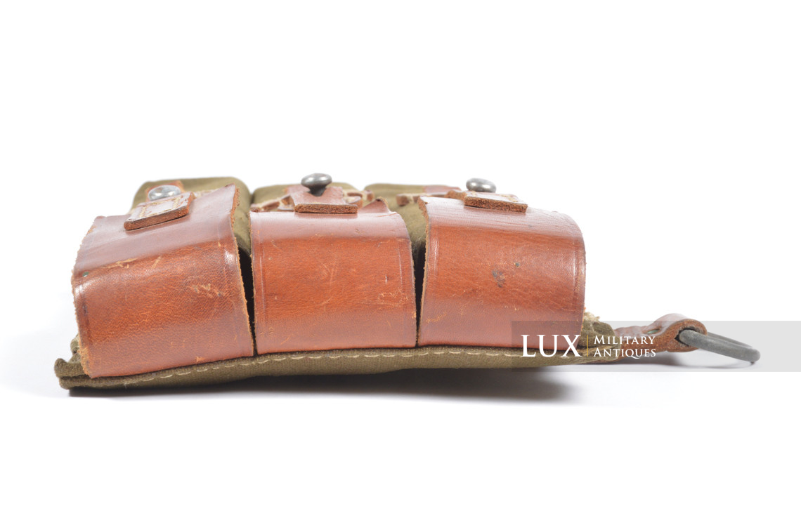 Extremely rare late-war bicolor MP38u40 magazine pouch, « dkk43 » - photo 21
