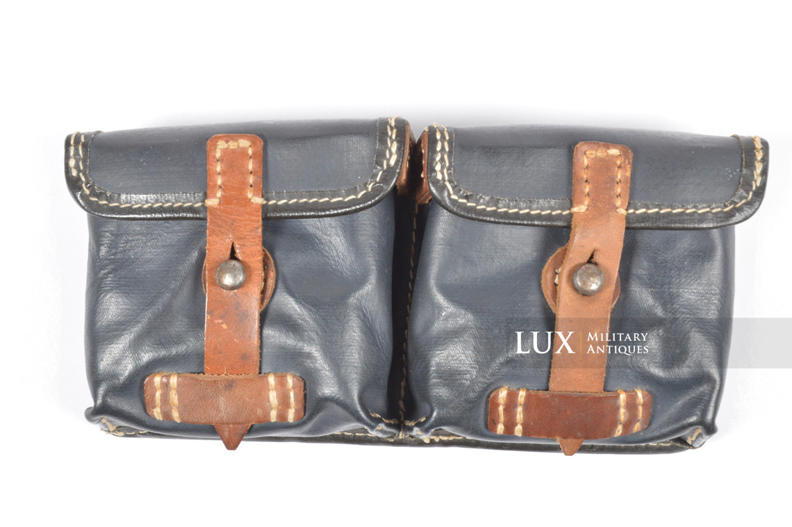 Very rare blue GW/K43 ammo pouch, « Otto Koberstein 1944 » - photo 4