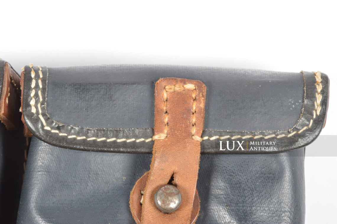 Very rare blue GW/K43 ammo pouch, « Otto Koberstein 1944 » - photo 10