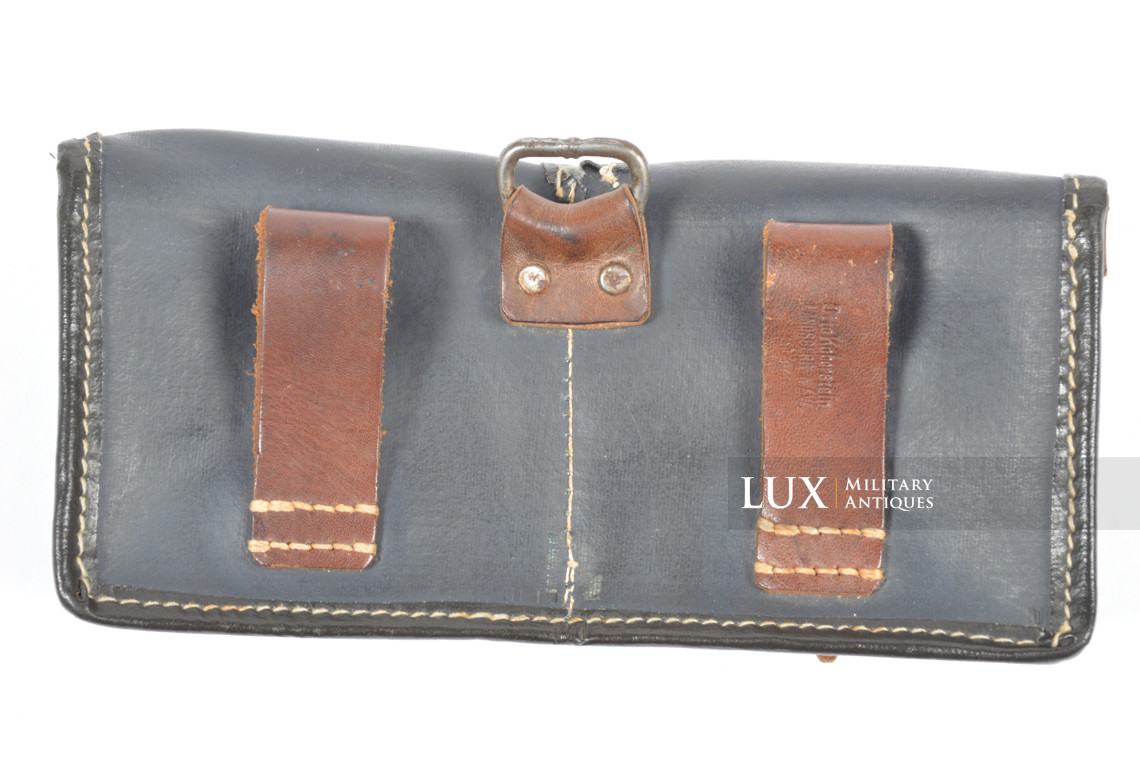 Very rare blue GW/K43 ammo pouch, « Otto Koberstein 1944 » - photo 12