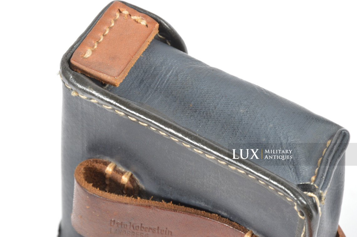 Very rare blue GW/K43 ammo pouch, « Otto Koberstein 1944 » - photo 20