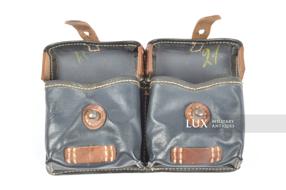 Very rare blue GW/K43 ammo pouch, « Otto Koberstein 1944 » - photo 22