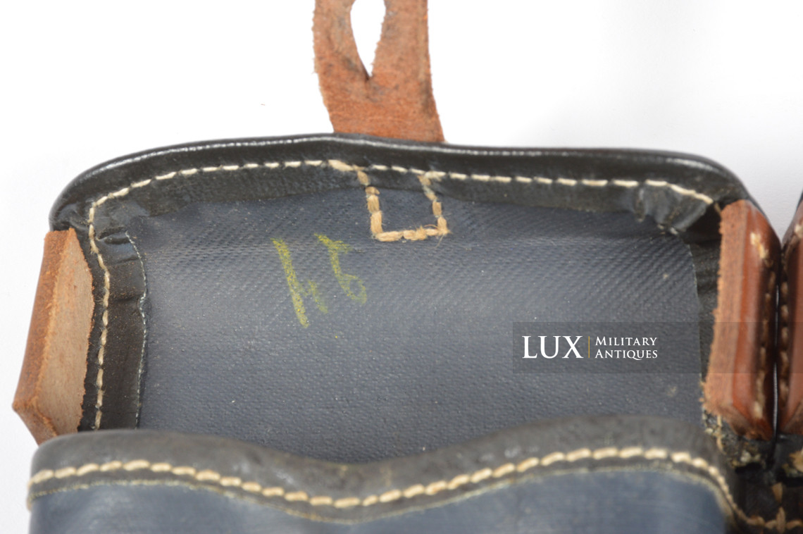 Very rare blue GW/K43 ammo pouch, « Otto Koberstein 1944 » - photo 23