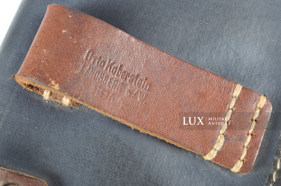 Very rare blue GW/K43 ammo pouch, « Otto Koberstein 1944 » - photo 16