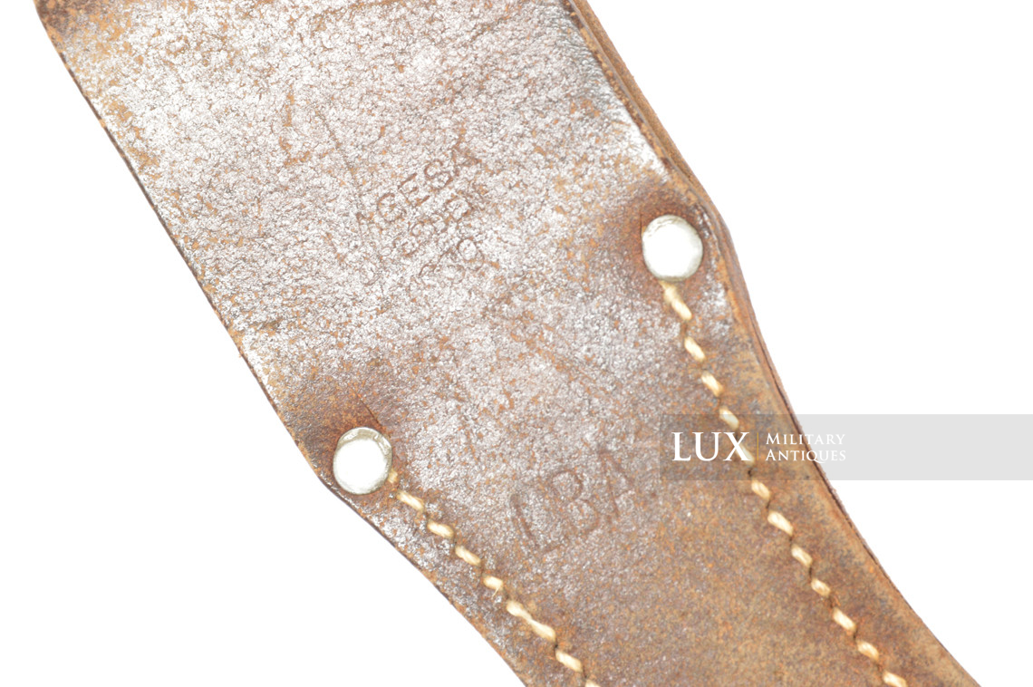 Gousset de baïonnette 98k Luftwaffe précoce , « L.B.A. » - photo 11