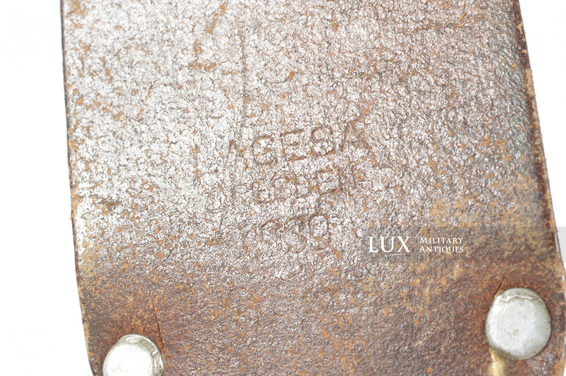 Gousset de baïonnette 98k Luftwaffe précoce , « L.B.A. » - photo 12