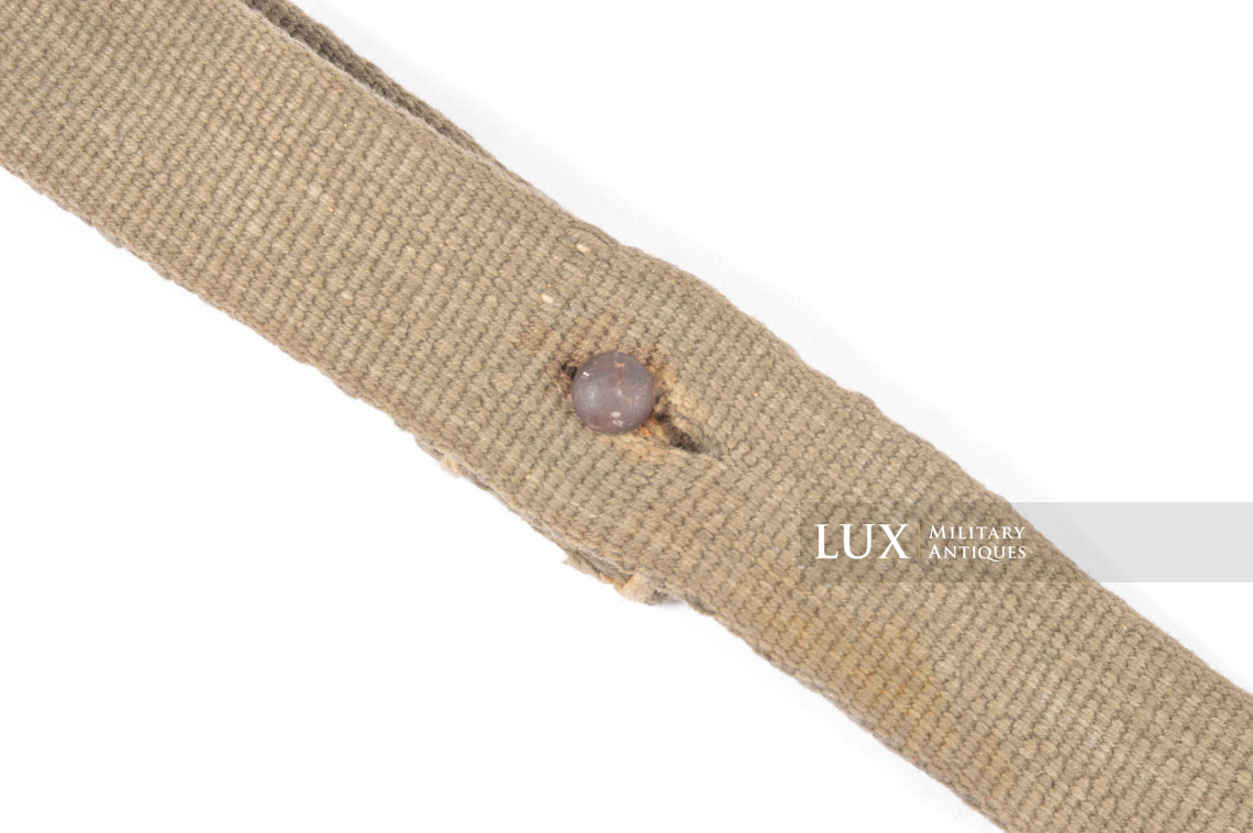 Rare German carrying strap for the late-war MG42 anti-aircraft light tripod, « Dreibein 40 » - photo 8
