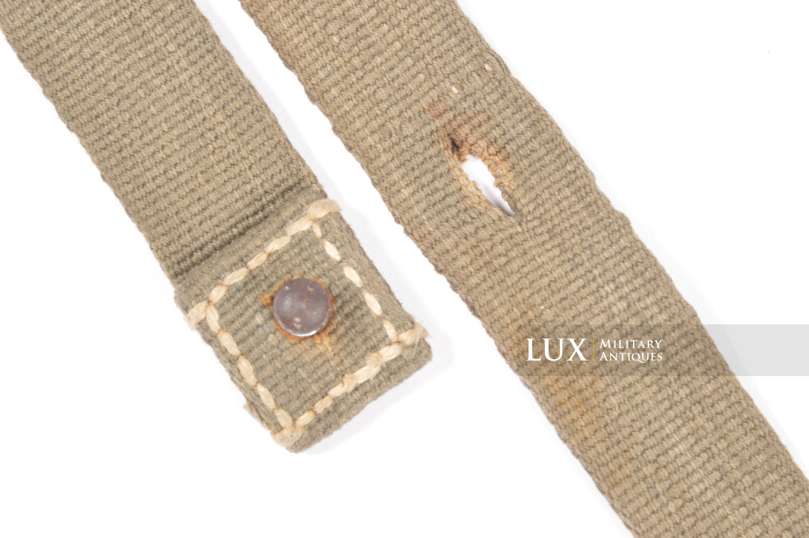 Rare German carrying strap for the late-war MG42 anti-aircraft light tripod, « Dreibein 40 » - photo 12