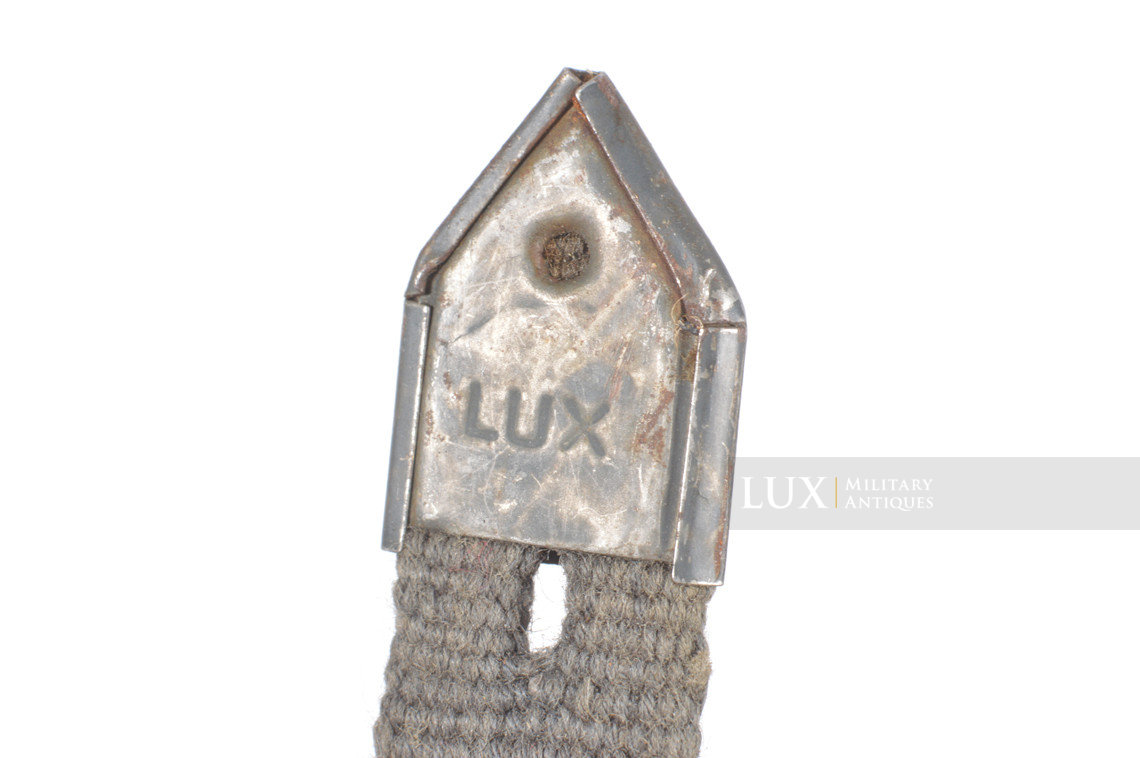 Rare German carrying strap for the late-war MG42 anti-aircraft light tripod, « Dreibein 40 » - photo 13