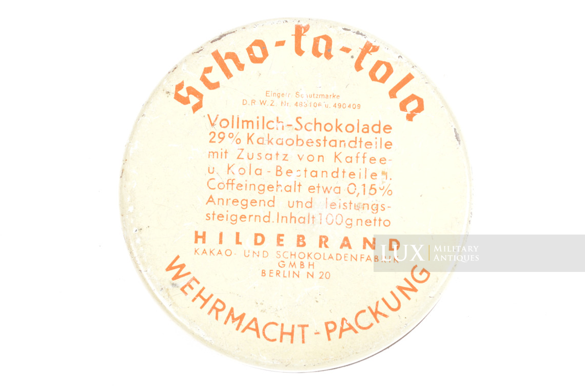 Boite de chocolat allemand, « Scho-ka-kola 1939 » - photo 9