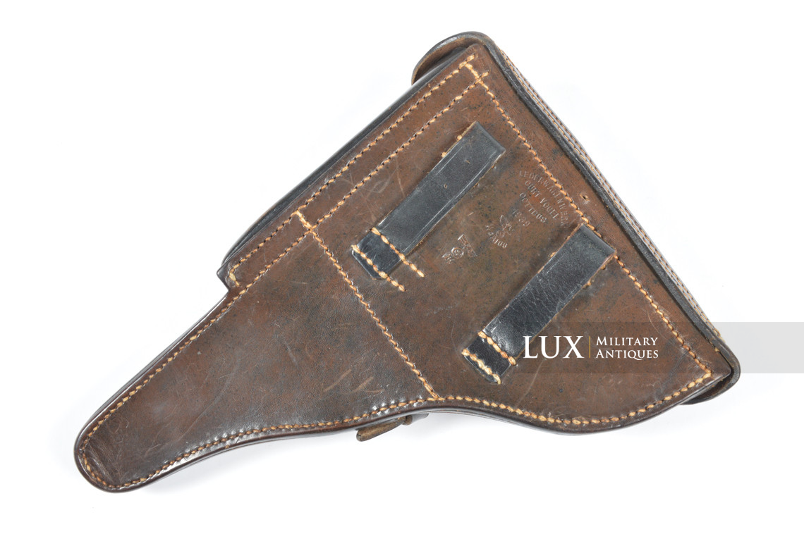 German Kriegsmarine P08 pistol leather holster, « CURT VOGEL 1939 » - photo 9