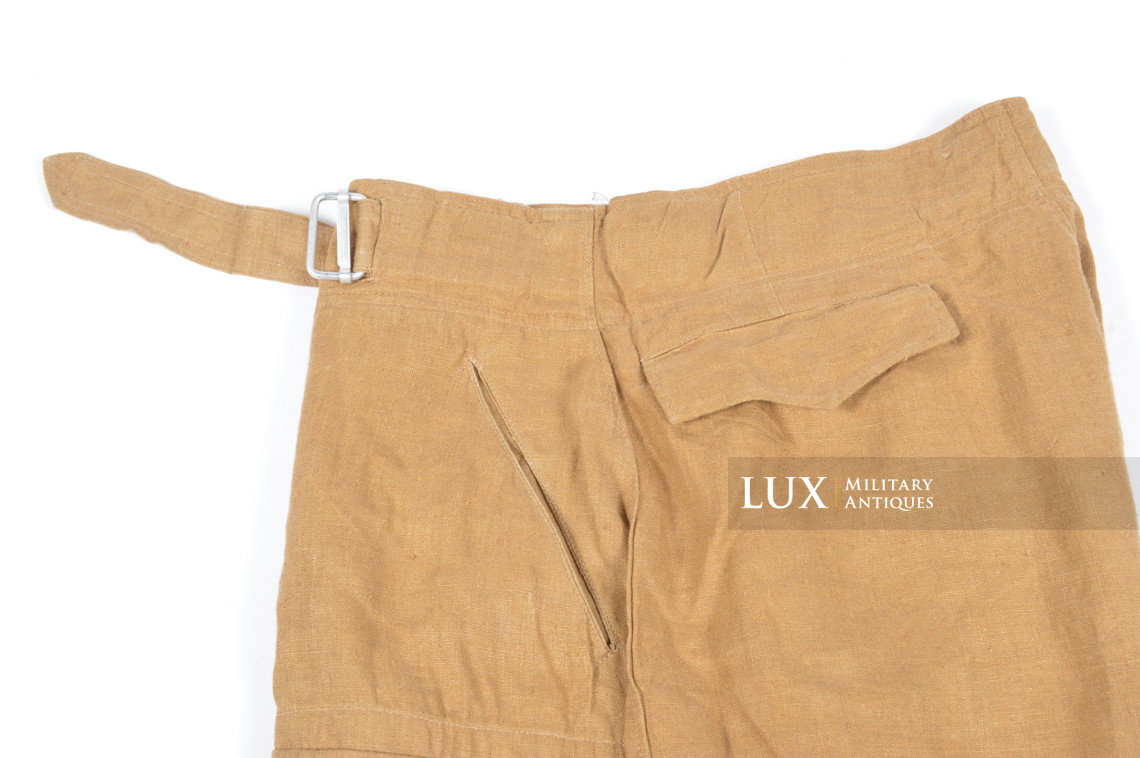 Luftwaffe tropical service trousers, « RAMCKE » - photo 8