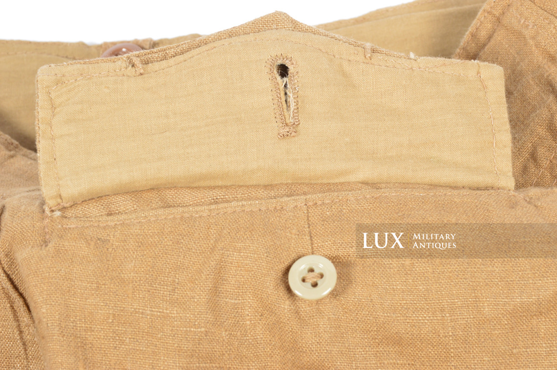 Luftwaffe tropical service trousers, « RAMCKE » - photo 10