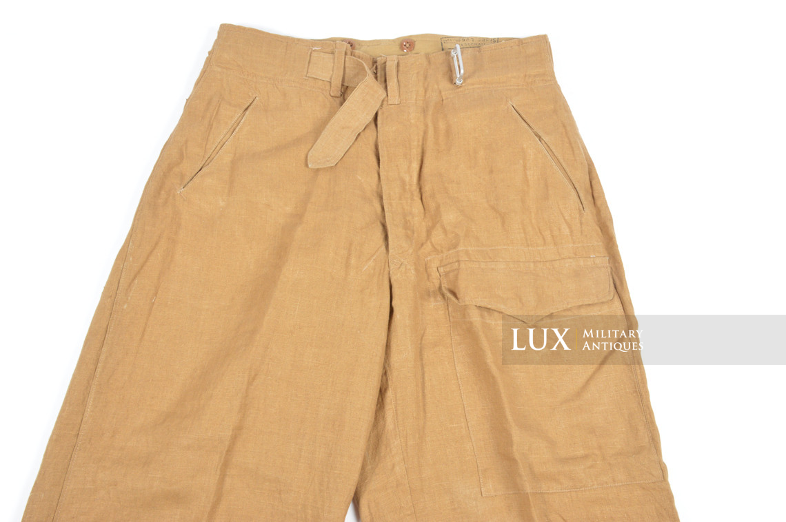 Luftwaffe tropical service trousers, « RAMCKE » - photo 18