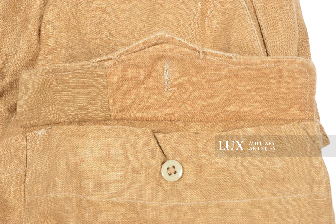 Luftwaffe tropical service trousers, « RAMCKE » - photo 20