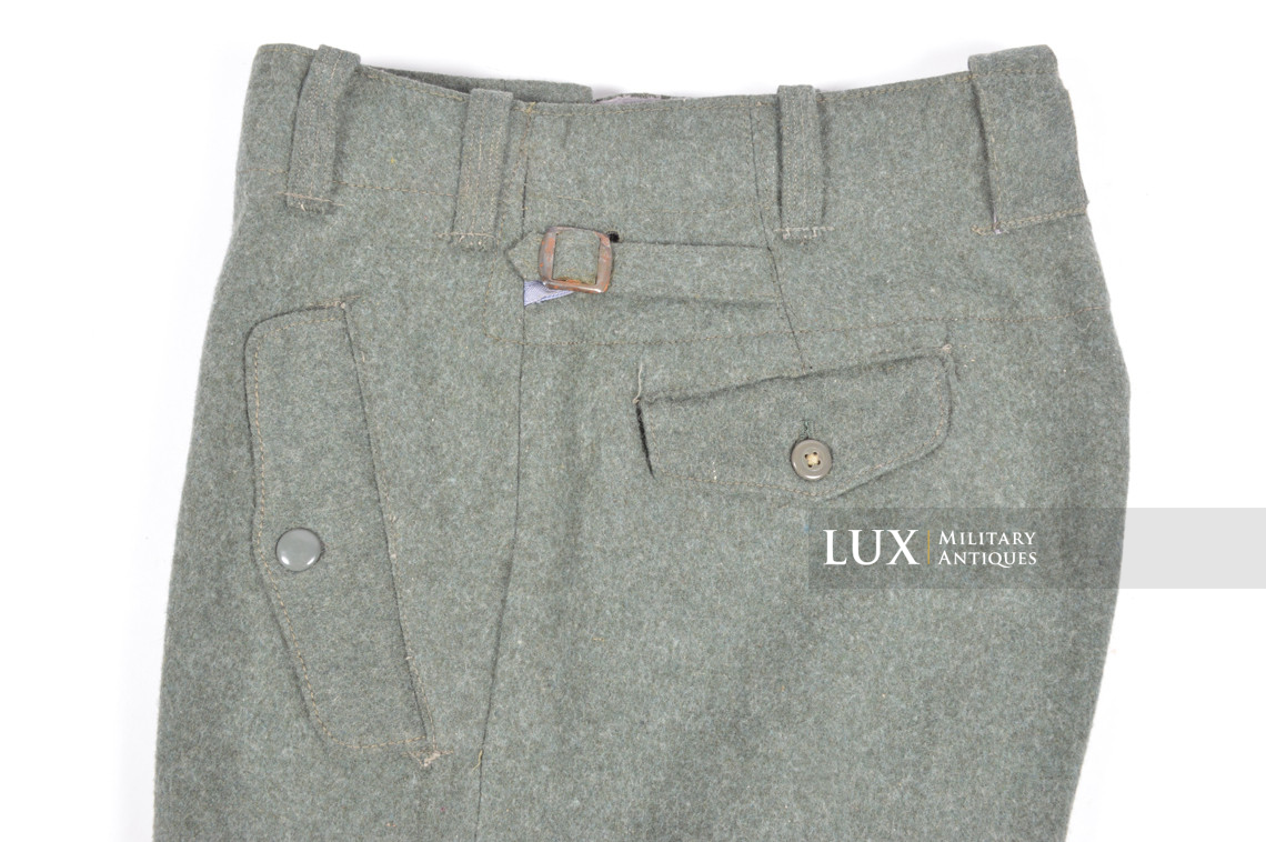 Rare late-war German paratrooper combat jump trousers, « Fallschirmjäger » - photo 7