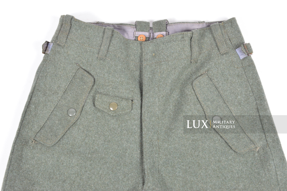 Rare late-war German paratrooper combat jump trousers, « Fallschirmjäger » - photo 24