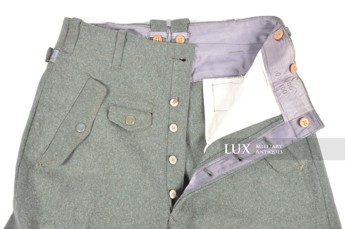 Rare late-war German paratrooper combat jump trousers, « Fallschirmjäger » - photo 33