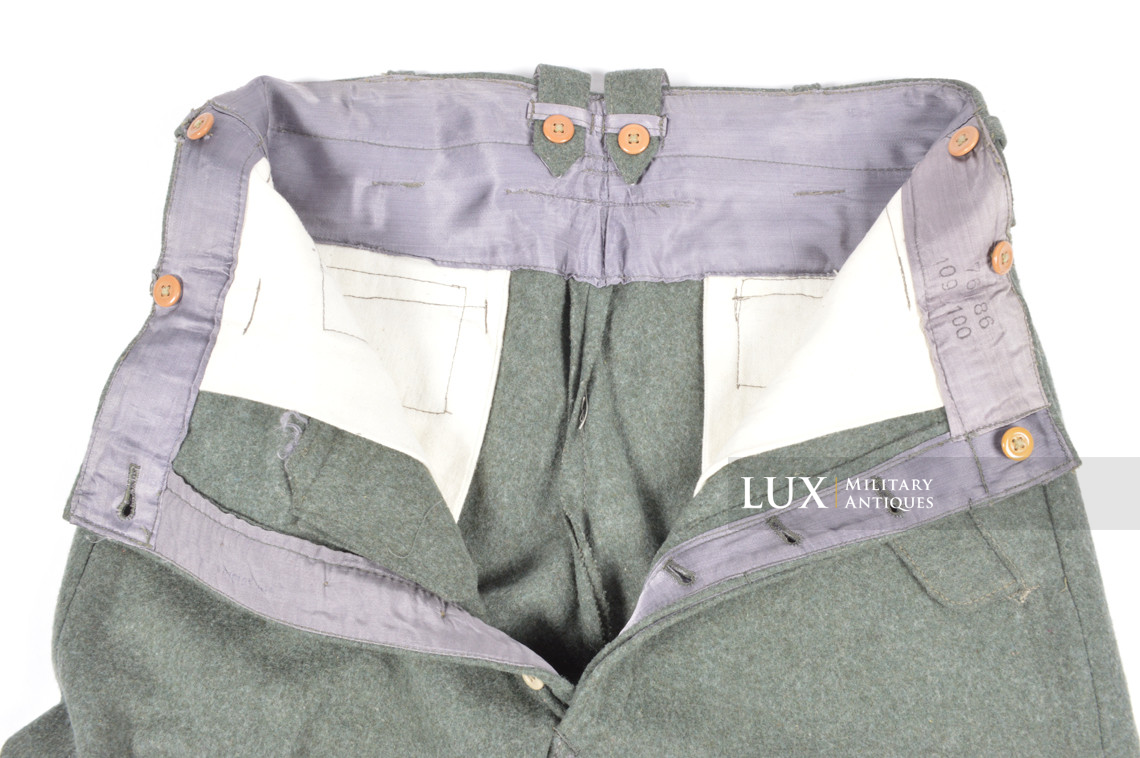 Rare late-war German paratrooper combat jump trousers, « Fallschirmjäger » - photo 36