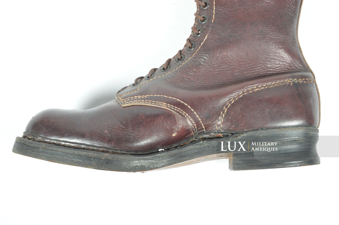 Unissued German paratroopers jump boots, « 1944 » - photo 17
