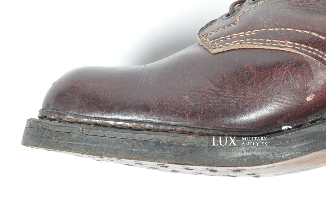 Unissued German paratroopers jump boots, « 1944 » - photo 21