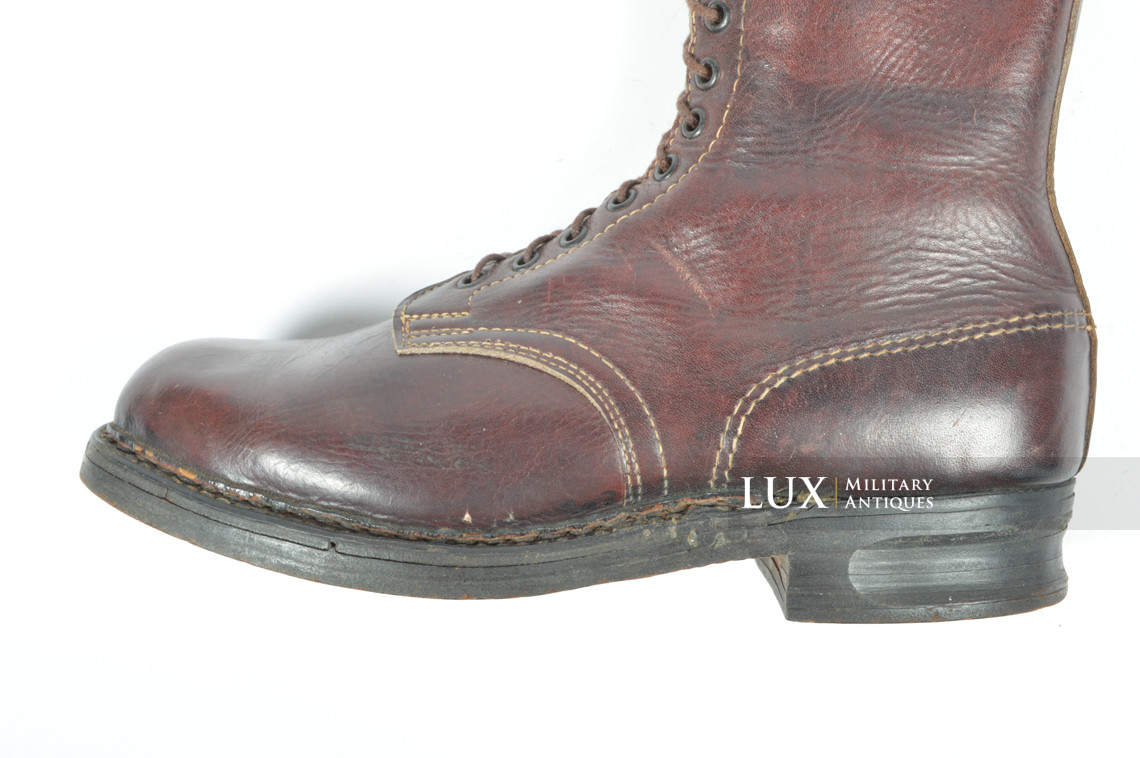Unissued German paratroopers jump boots, « 1944 » - photo 28