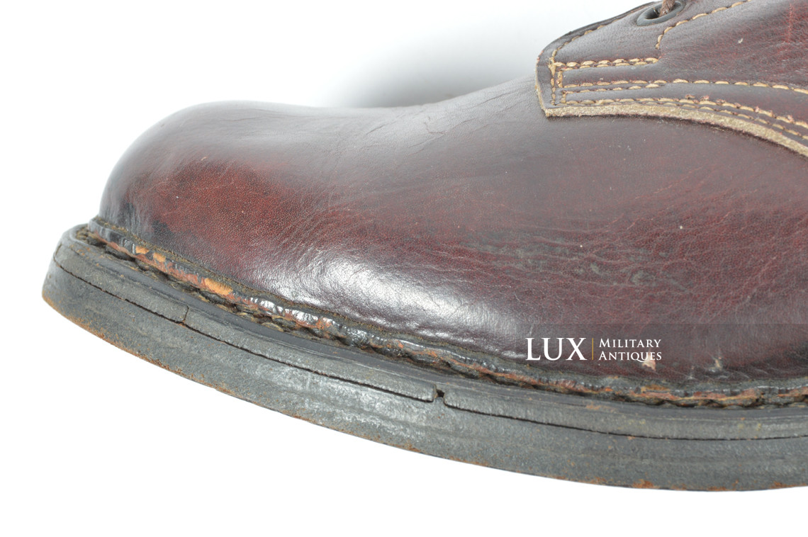 Unissued German paratroopers jump boots, « 1944 » - photo 30