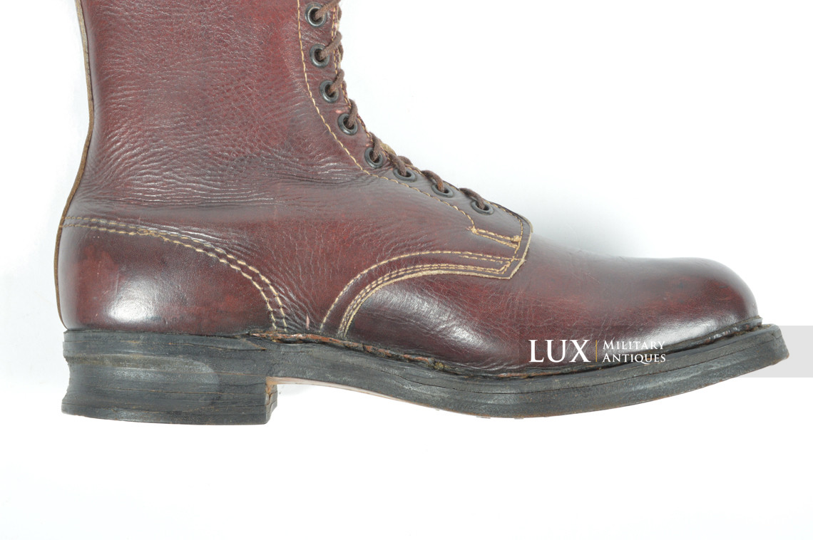 Unissued German paratroopers jump boots, « 1944 » - photo 35