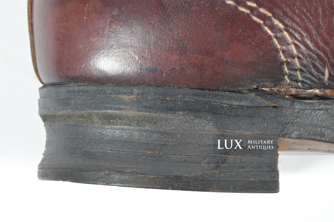 Unissued German paratroopers jump boots, « 1944 » - photo 36
