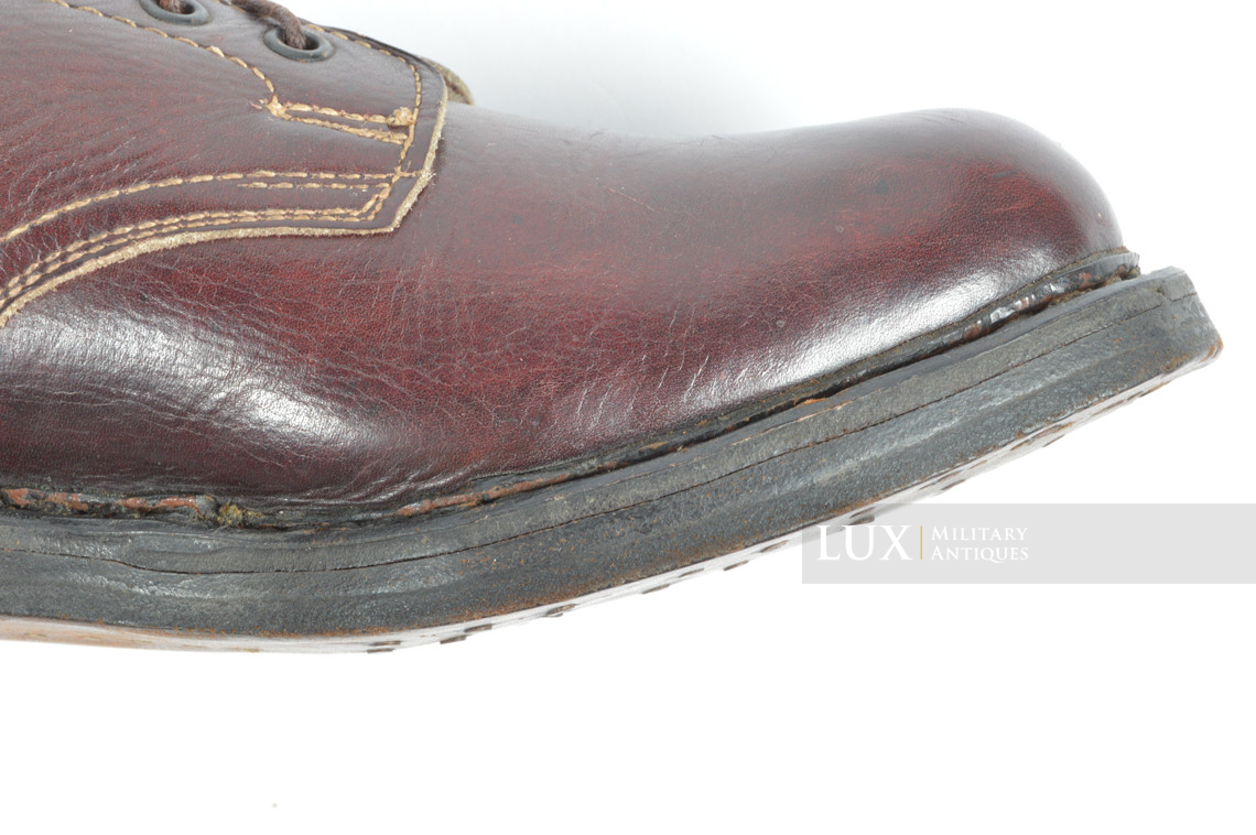 Unissued German paratroopers jump boots, « 1944 » - photo 37
