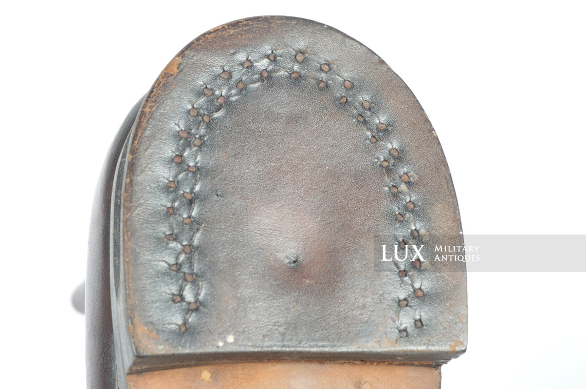 Unissued German paratroopers jump boots, « 1944 » - photo 41