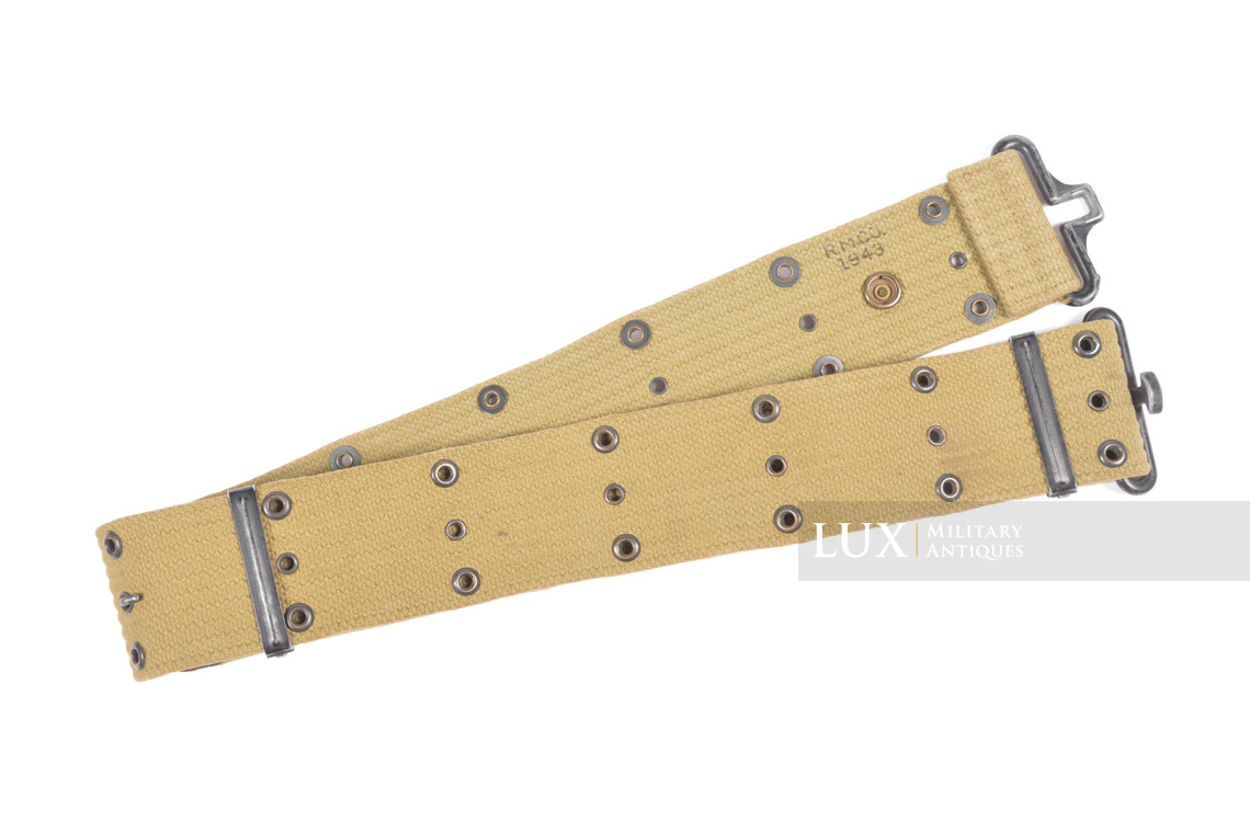 US-M1936 pistol belt, « R.M.CO. 1943 » - photo 8