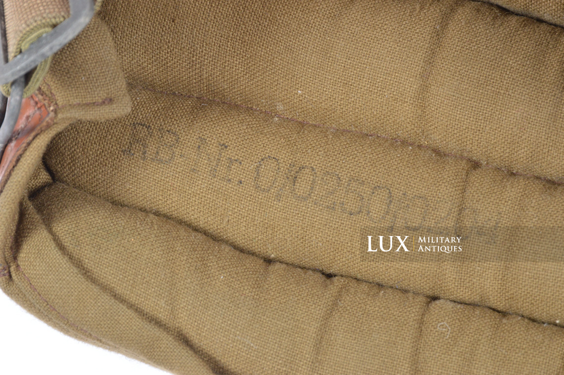 Late-war German paratrooper knee pads, « RBNr » - photo 11