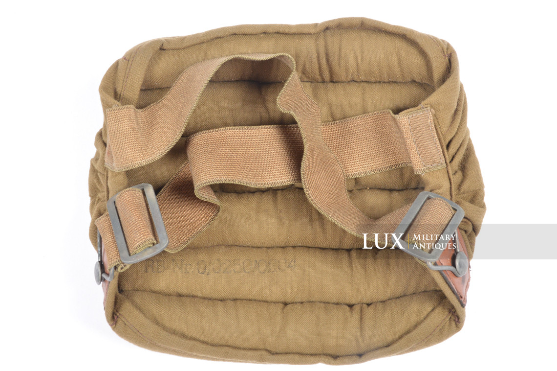 Late-war German paratrooper knee pads, « RBNr » - photo 12
