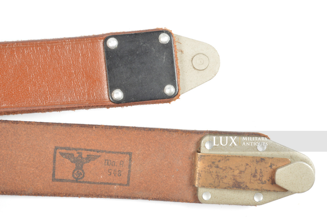 Unissued early-war German field telephone carrying strap - photo 10