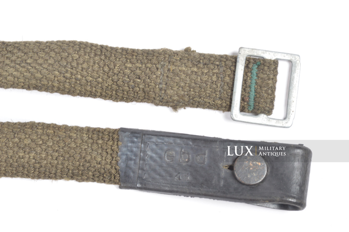 German gasmask canister main shoulder strap, « ebd44 » - photo 8