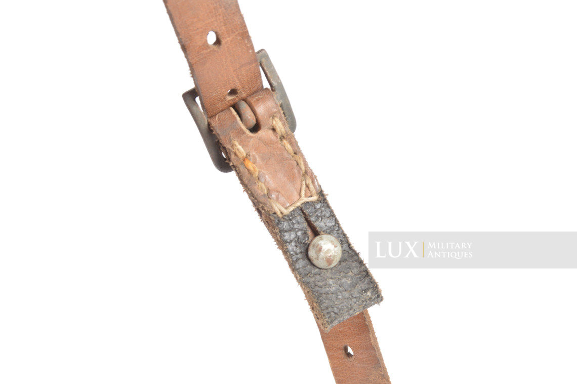 Late-war German helmet chinstrap, « RBNr 0/0365/0012 » - photo 13