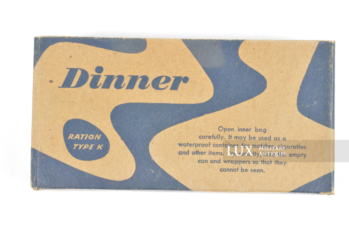 Lot de trois rations US ARMY, Type K - photo 14