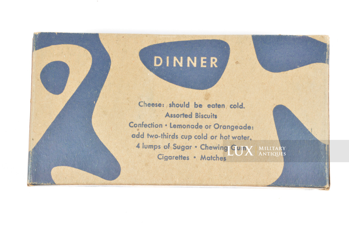 Lot de trois rations US ARMY, Type K - photo 16