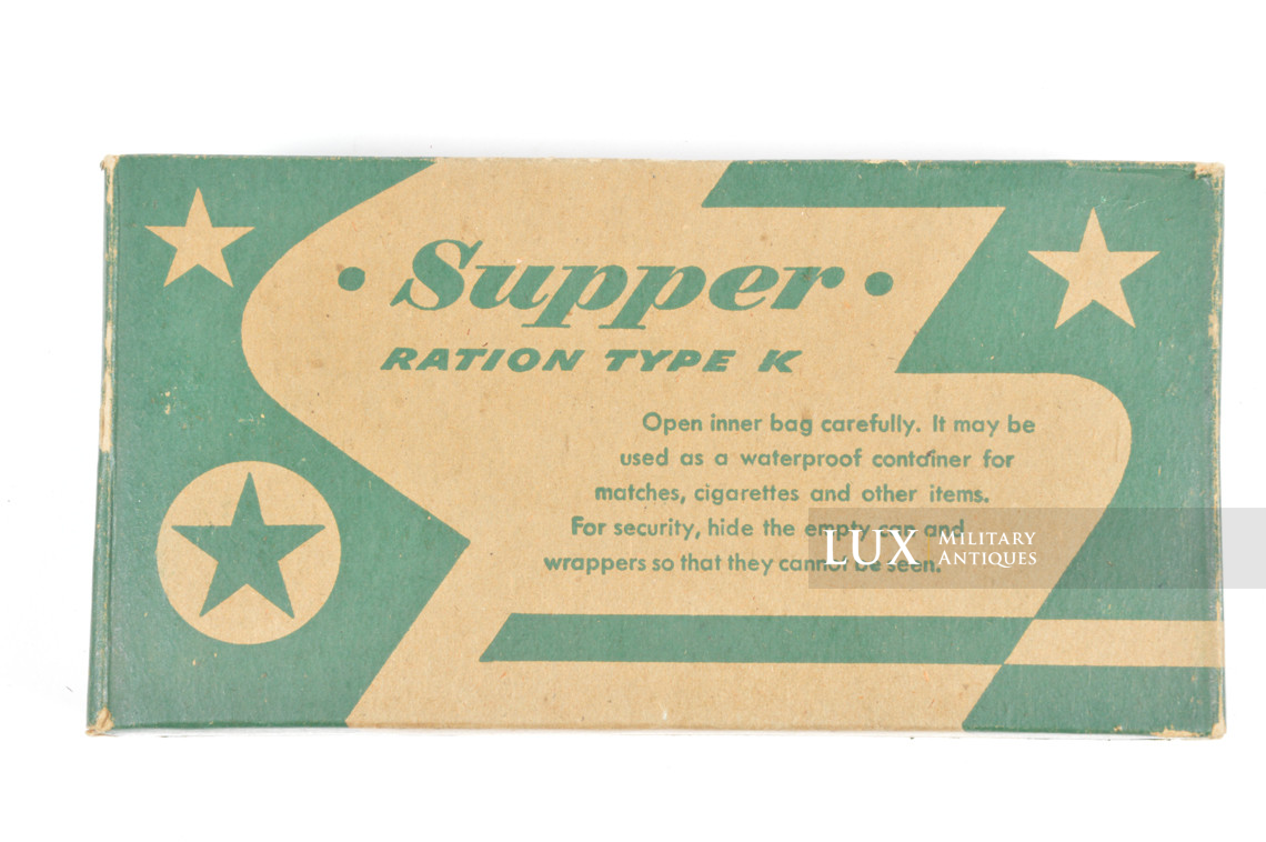 Lot de trois rations US ARMY, Type K - photo 20