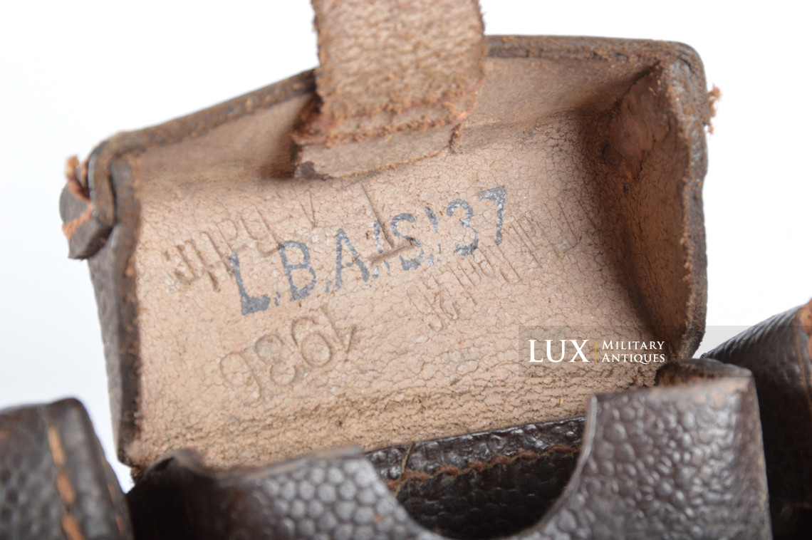Cartouchière 98k début de guerre Luftwaffe, « L.B.A.(S) 37 / Flak » - photo 14