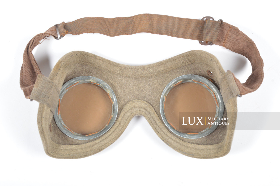Rare German tropical goggles in felt - photo 11